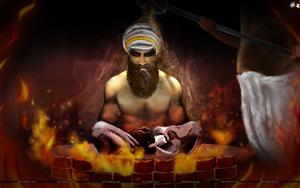 Guru Arjan Dev Ji - the fifth of the ten Sikh Gurus